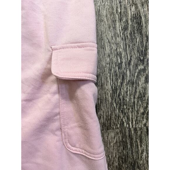 Almost Famous Women’s Large Pink Drawstring Long Skirt Casual Stretch Pockets - Picture 2 of 6